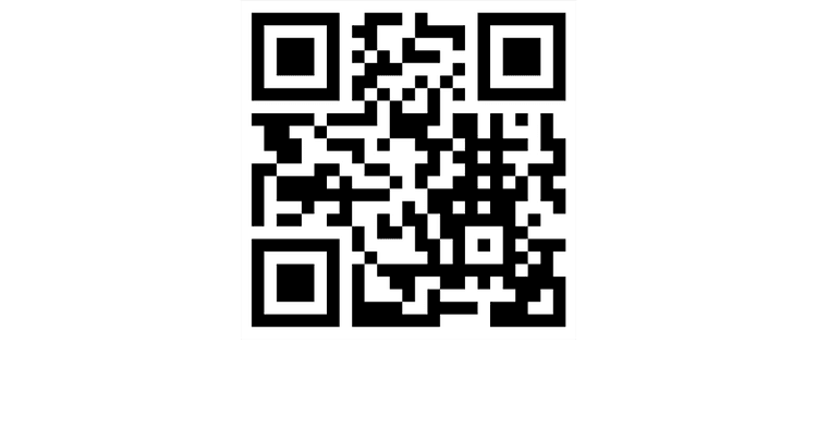 If you're on your desktop, scan this QR code with your phone and you can download the app. 