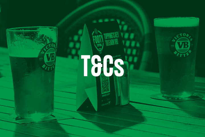 Terms and Conditions for VB NRL Footy Tipping